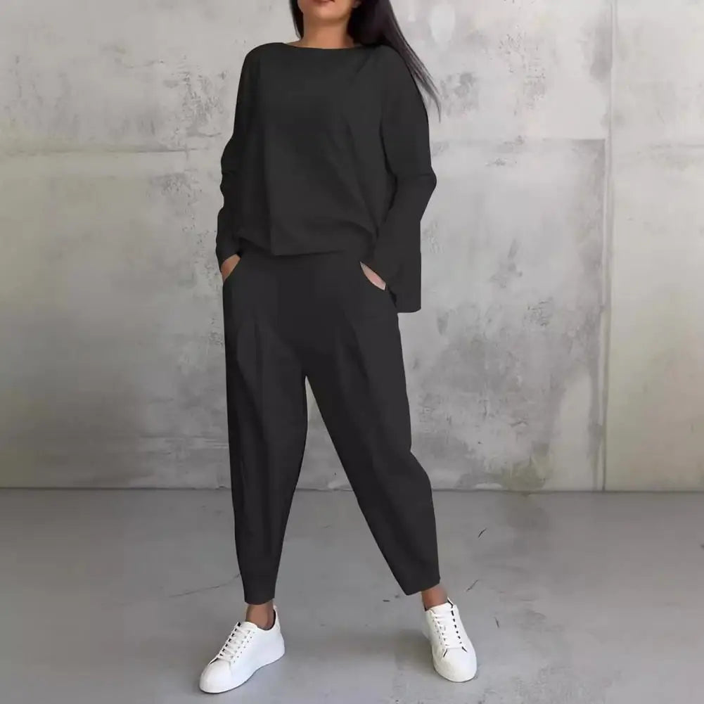 Levoire | Ensemble Fitness Femme Manches Longues Pantalon