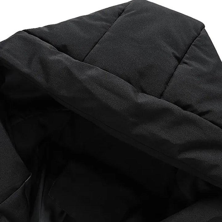 Levoire | Veste à capuche longue à manches longues avec fermeture éclair