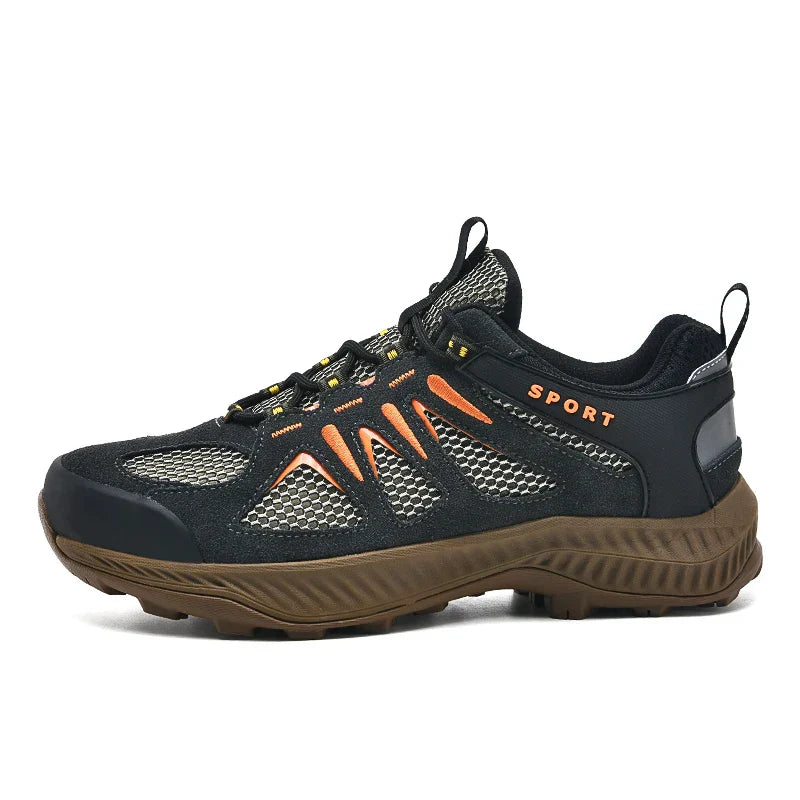 Levoire | Chaussures De Randonnée Respirantes Avec Semelle Confortable Pour Hommes Noir