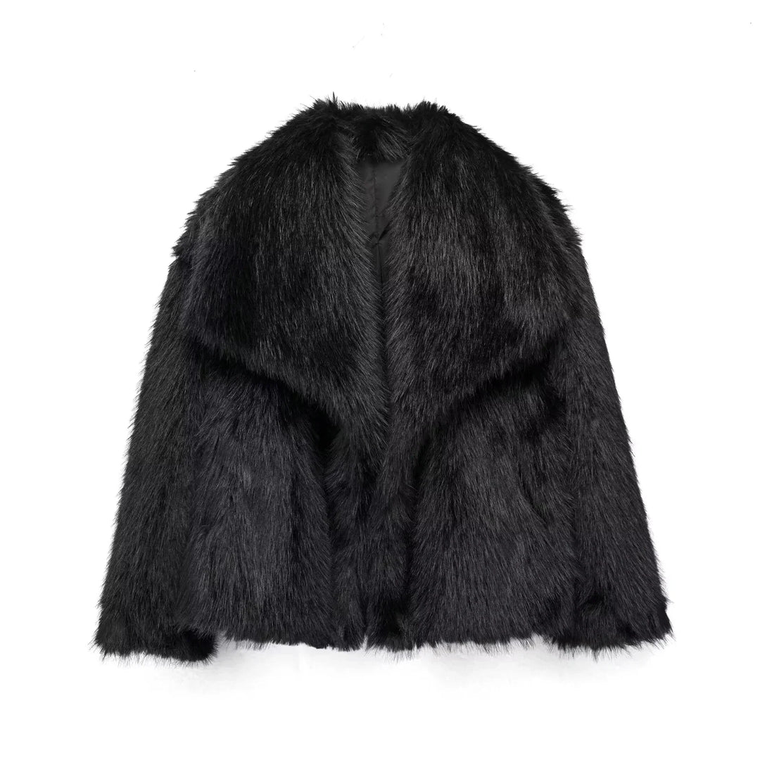 Levoire | Élégant Veste À Paillettes Métalliques Pour Femmes Noir