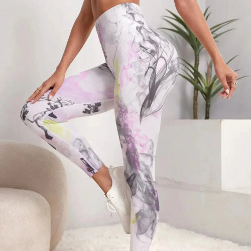 Levoire | Leggings Avec Joli Tie-Dye Et Fonction Push-Up