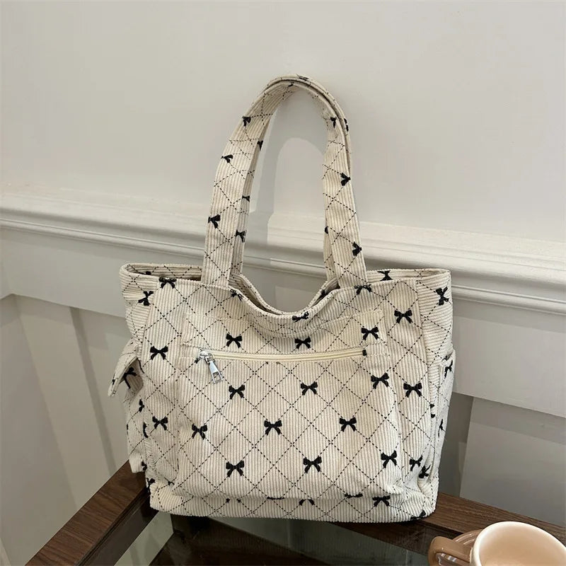 Levoire | Sac De Transport Rembourré Avec Motif À Nœuds Pour Femmes