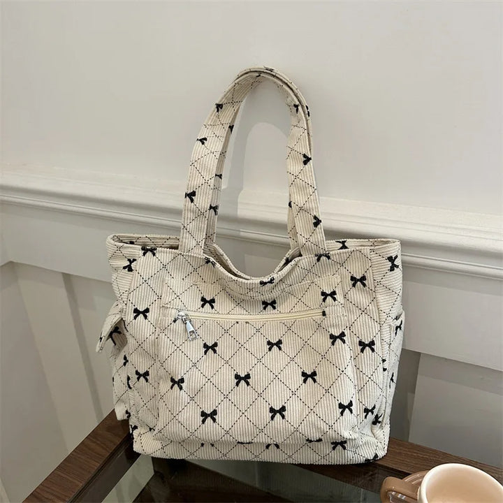 Levoire | Sac De Transport Rembourré Avec Motif À Nœuds Pour Femmes