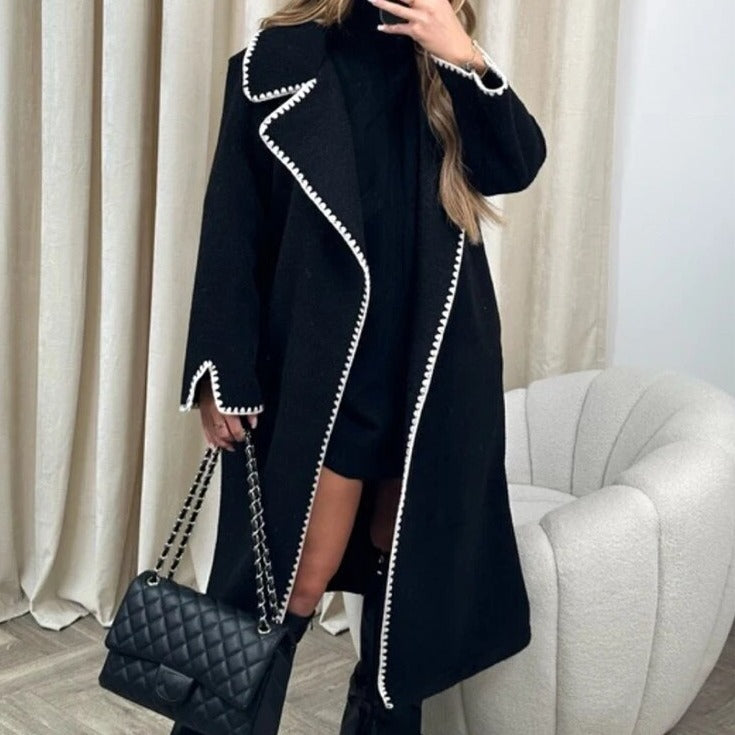 Levoire | Manteau douillet et aéré Noir