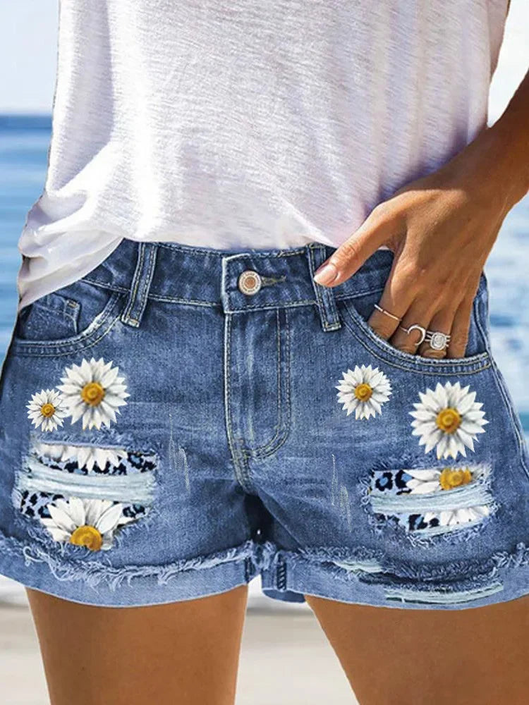 Levoire | Printemps Été Nouvelle Vêtements Femmes Shorts En Jean Taille Haute