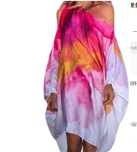 Levoire | Asymmetrische Lange Zomerjurk E Taille unique