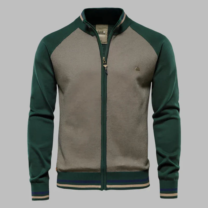 Levoire | Gilet En Tricot Chaud Pour Hommes Vert
