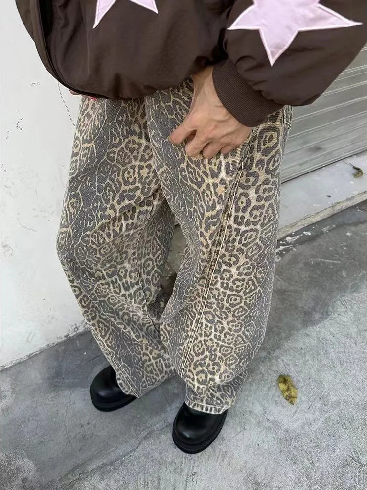 Levoire | Pantalons léopard pour femmes Leopardi