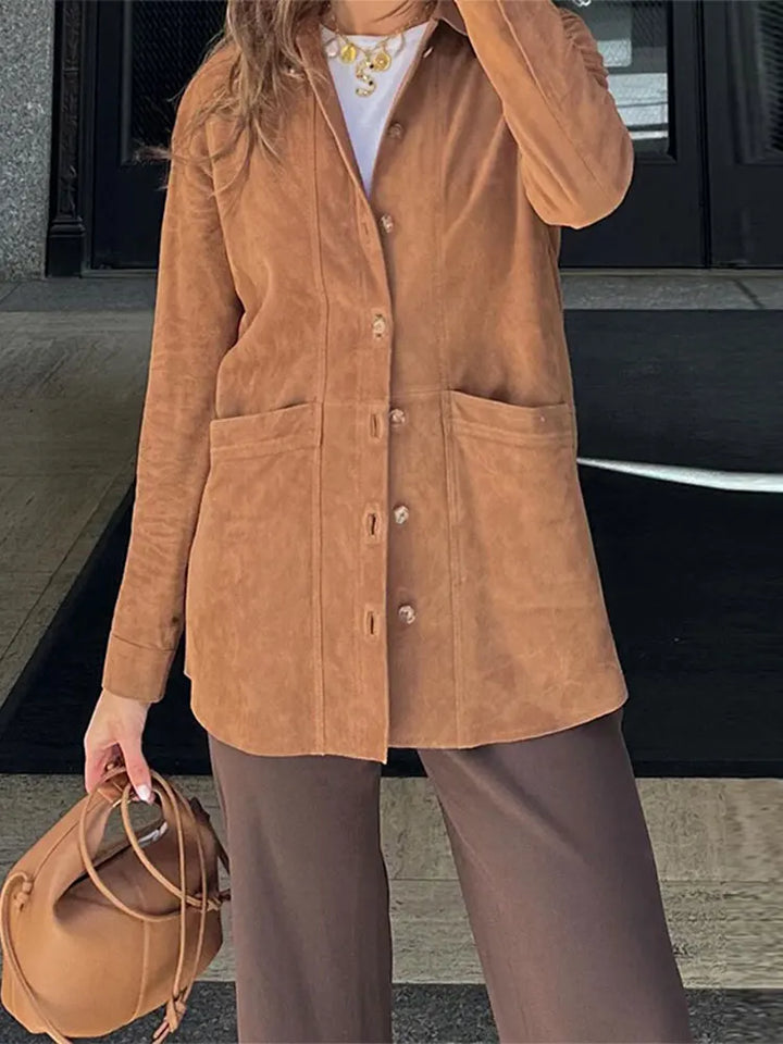 Levoire | Veste À Manches Longues Pour Femmes Braun-A