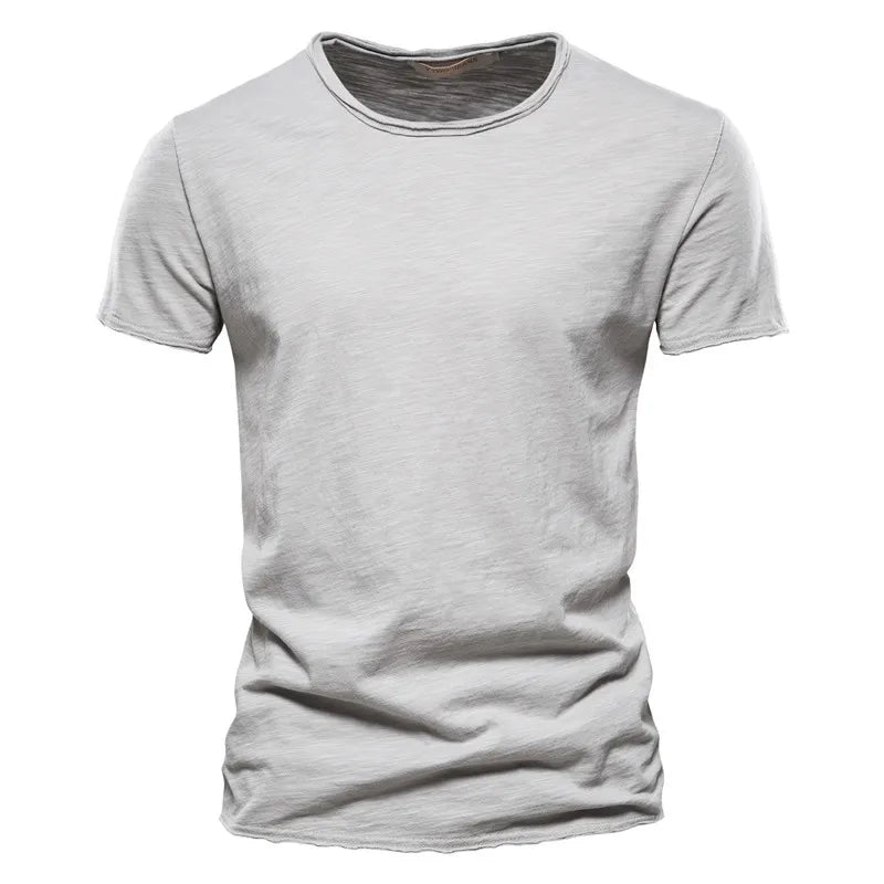 Levoire | Chemise en coton décontractée Gris clair