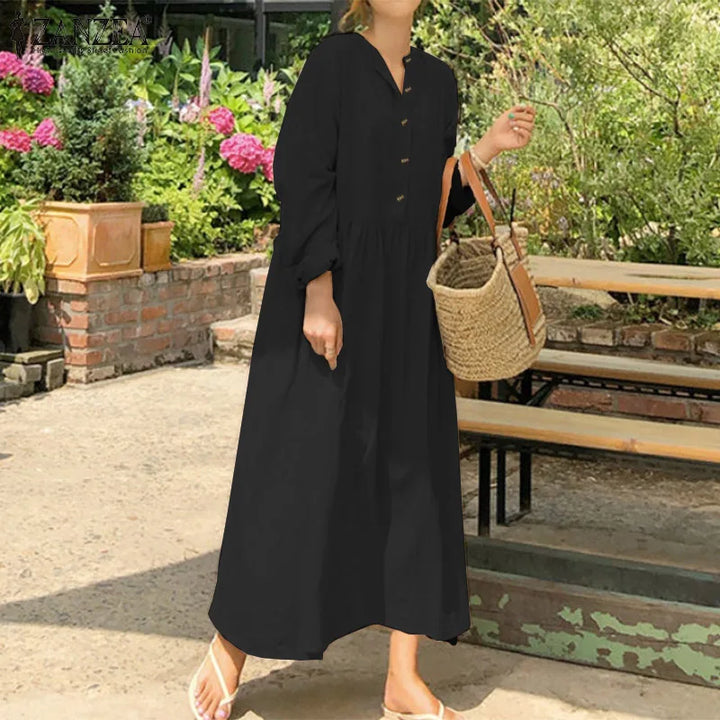 Levoire | Robe Chemise Élégante Avec Une Coupe Aérienne