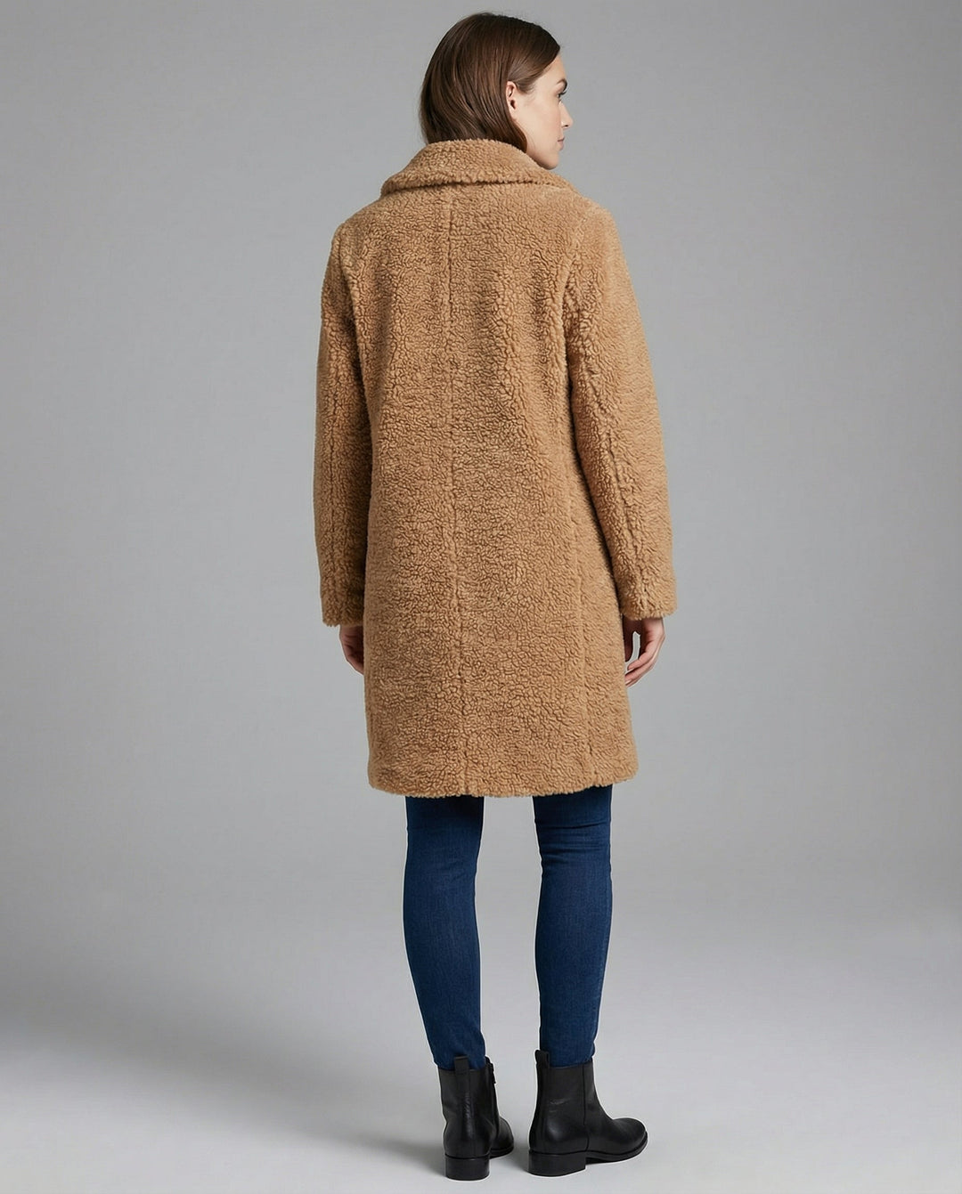 Veste en Teddy douillette Femme | Heidi-Mode