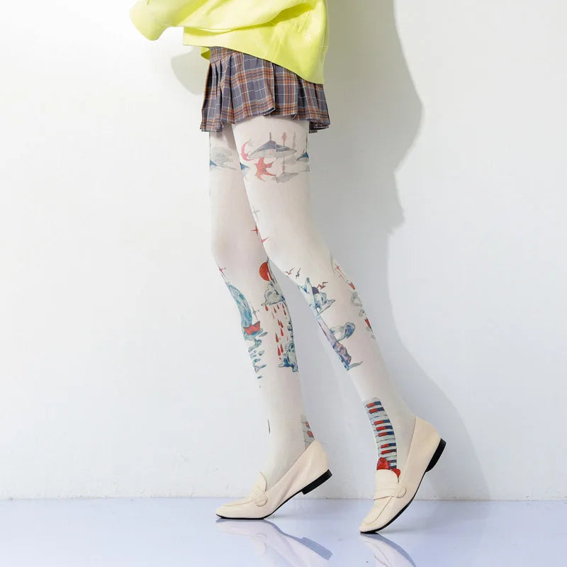 Levoire | Peinture Rétro Imprimée Collants