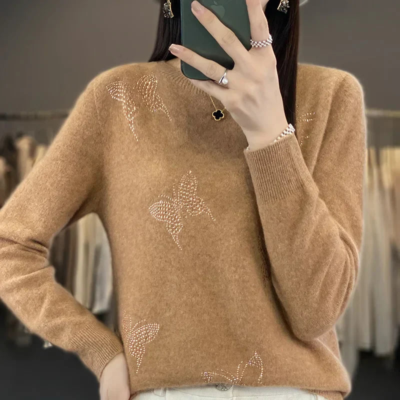 Levoire | Pull Nœud Papillon Avec Imprimé Ludique Chameau