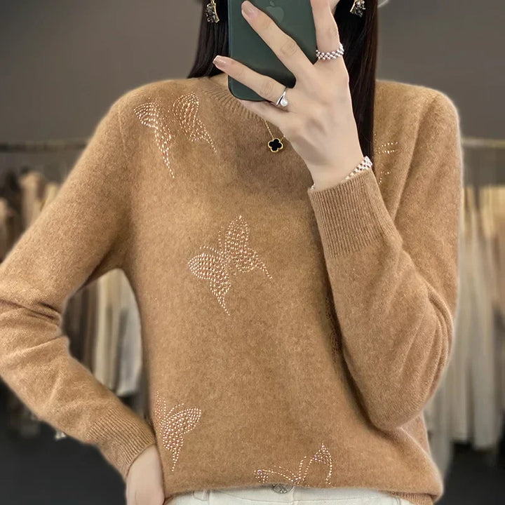 Levoire | Pull Nœud Papillon Avec Imprimé Ludique Chameau