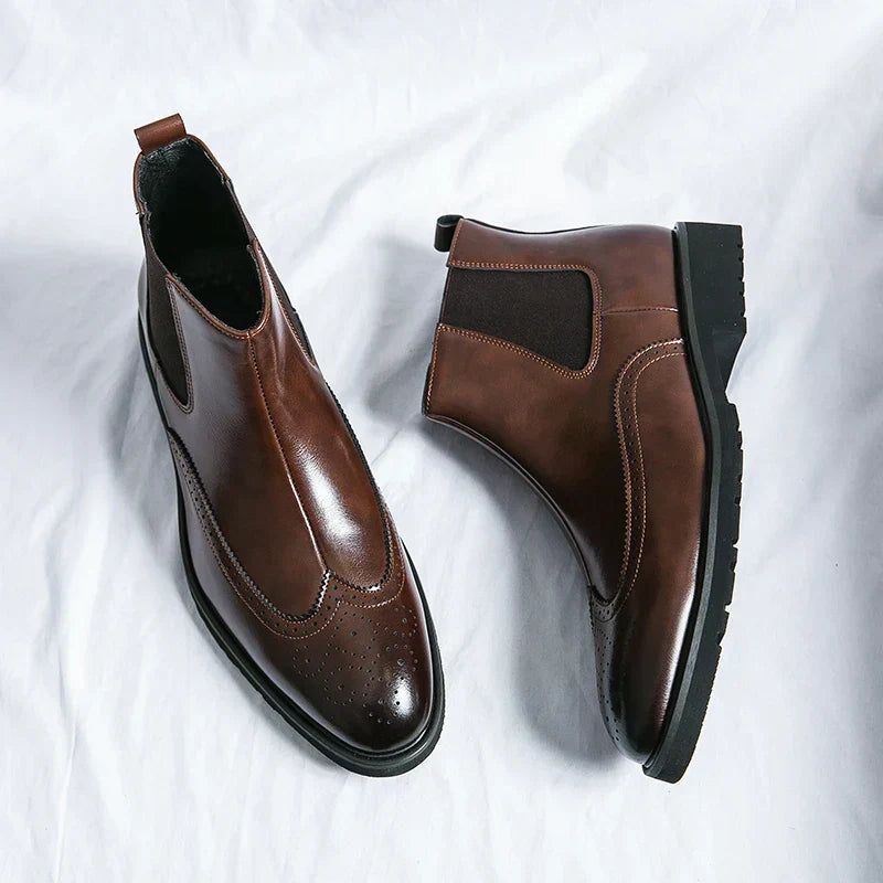 Levoire | Bottes Chelsea Classiques Braun