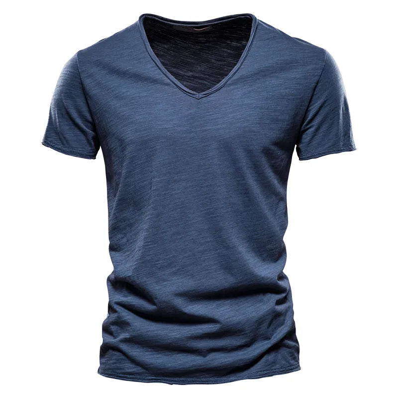 Levoire | Chemise D'Été Légère Et Respirante Bleu foncé