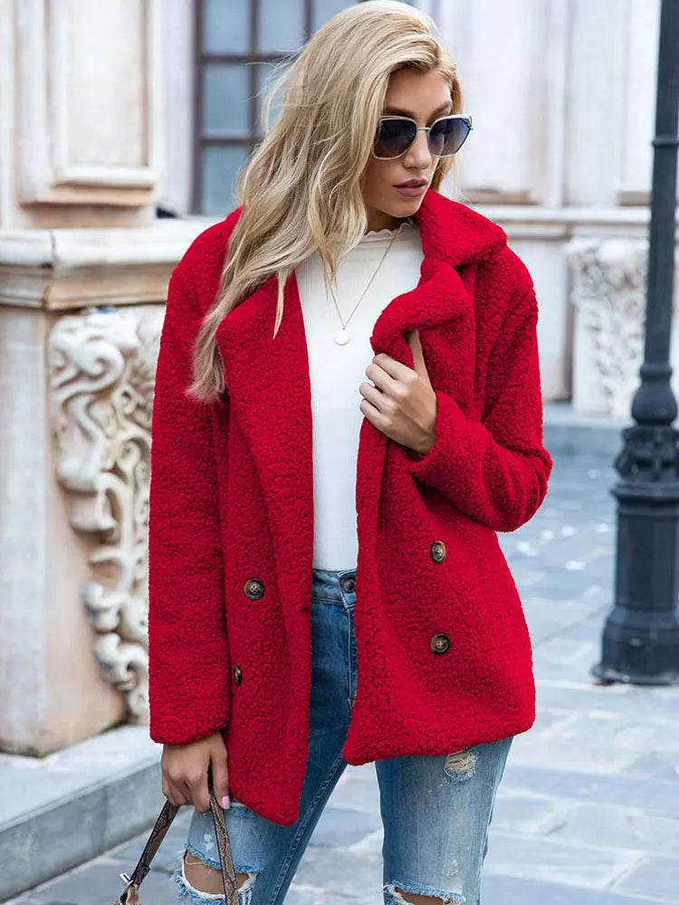 Levoire | Manteau d'automne confortable Rouge