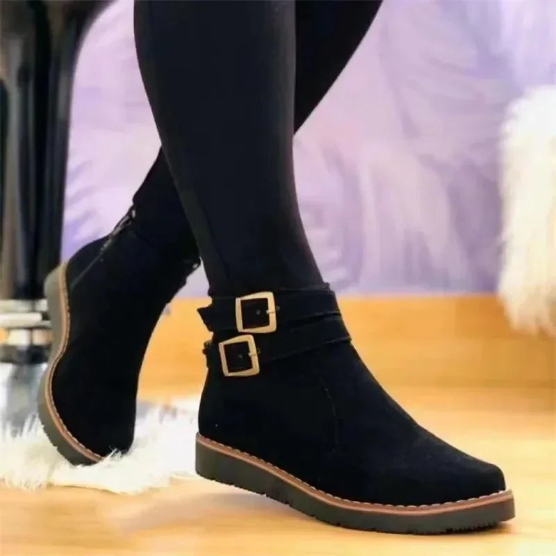 Levoire | Bottes De Neige Antidérapantes Confortables Noir
