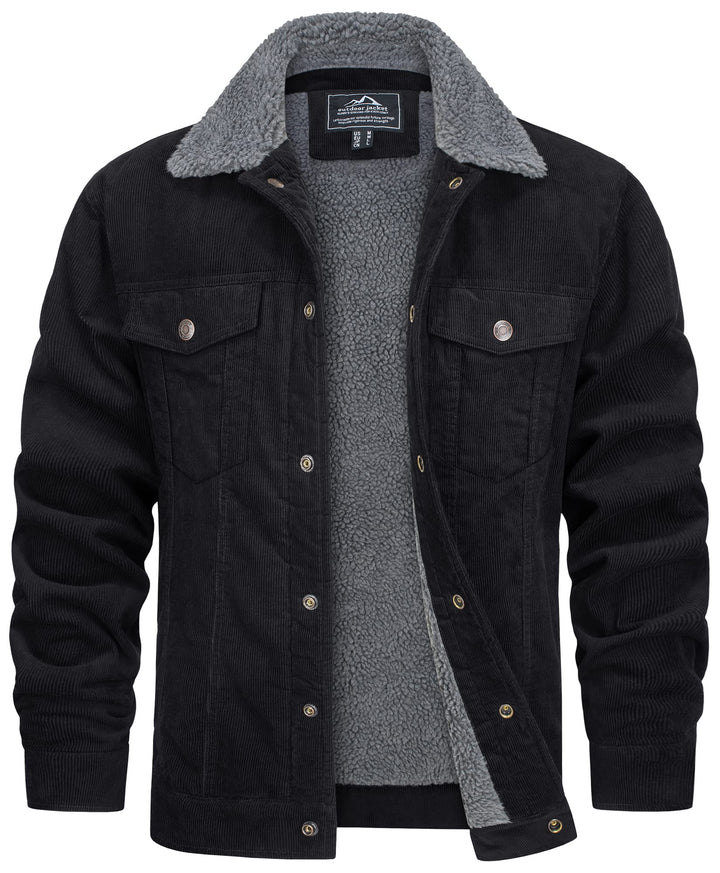 Levoire | Veste Élégante Pour Hommes Pour L'Hiver Noir