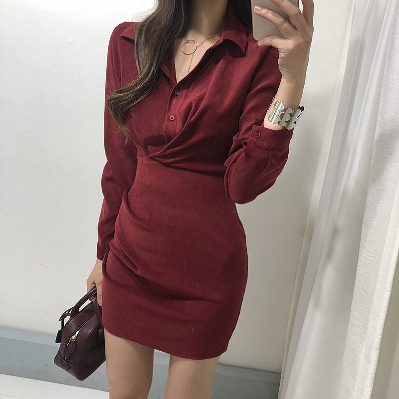 Levoire | Robe Bandage Taille Haute Élégante
