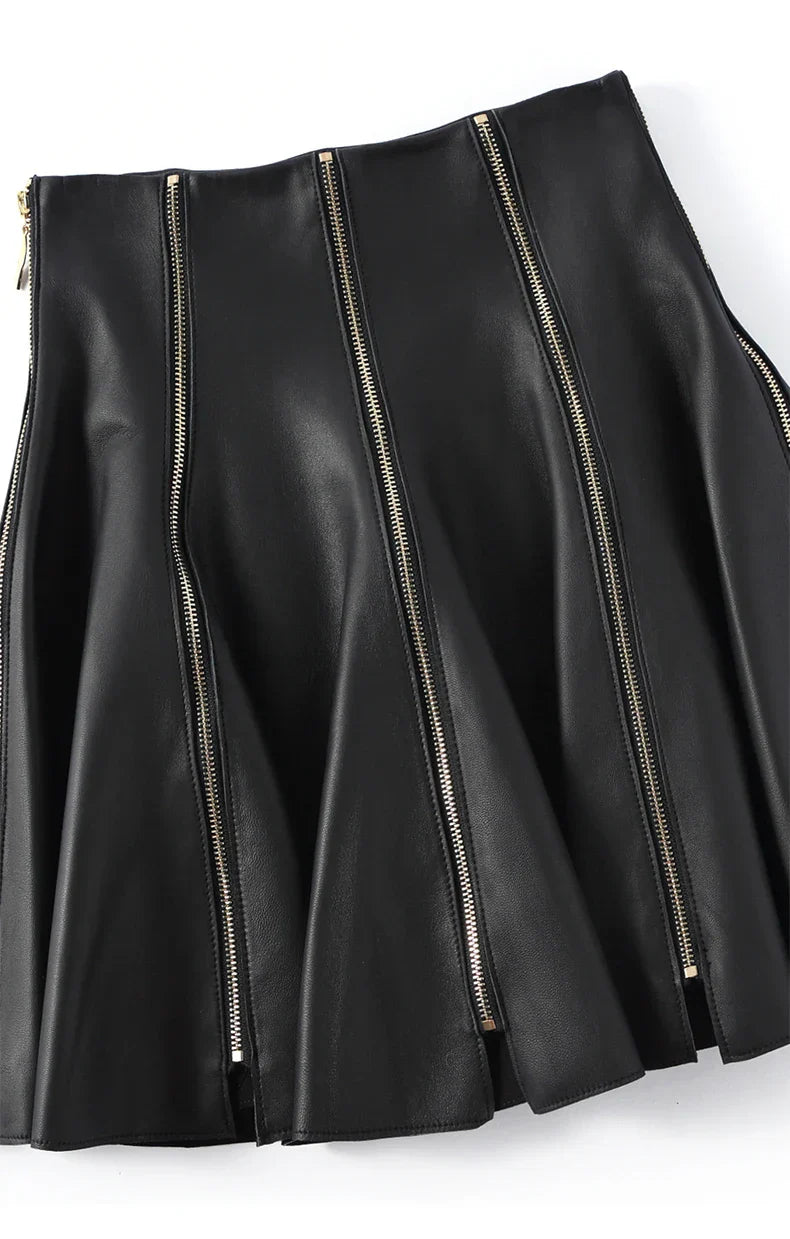 Levoire | Mini-Jupe En Faux Cuir