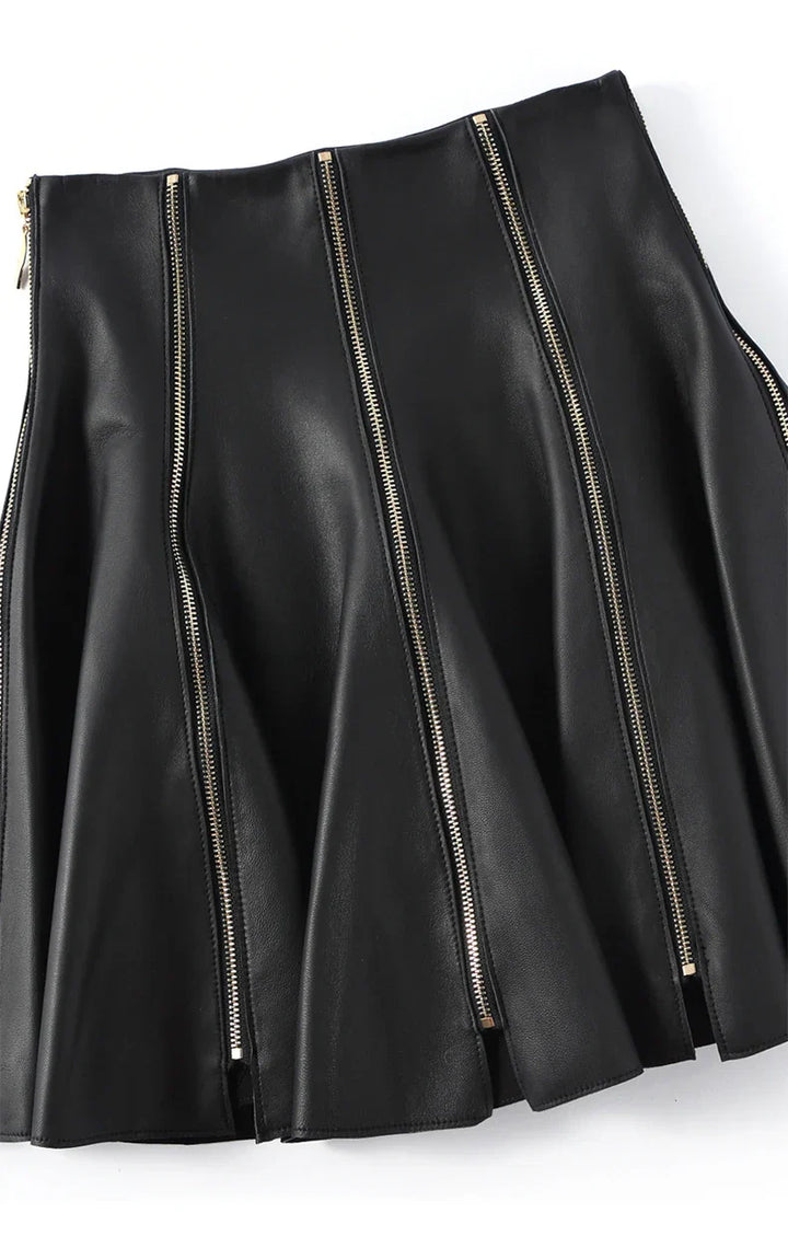Levoire | Mini-Jupe En Faux Cuir