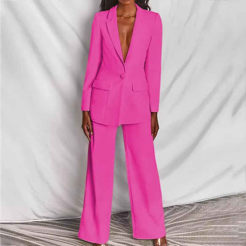 Levoire | Blazer & Pantalon Set Rosa