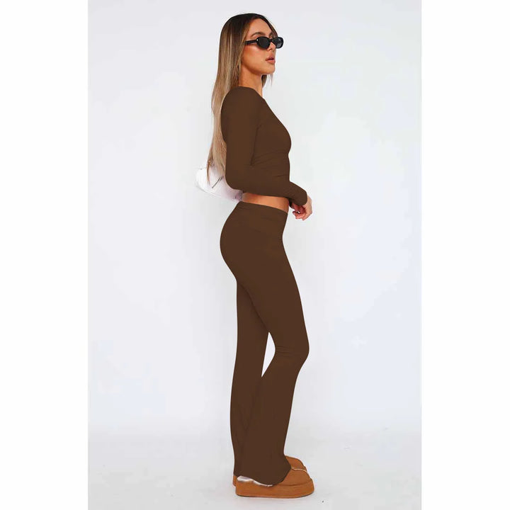 Levoire | Ensemble Femme 2 Pièces, Uni, Tendance, Survêtement Confortable