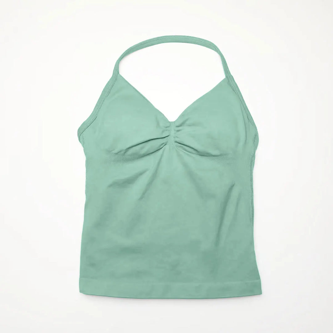 Levoire | Top De Sport Femme Vert grisâtre