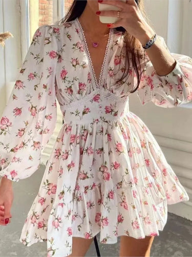 Levoire | Robe Courte En Dentelle