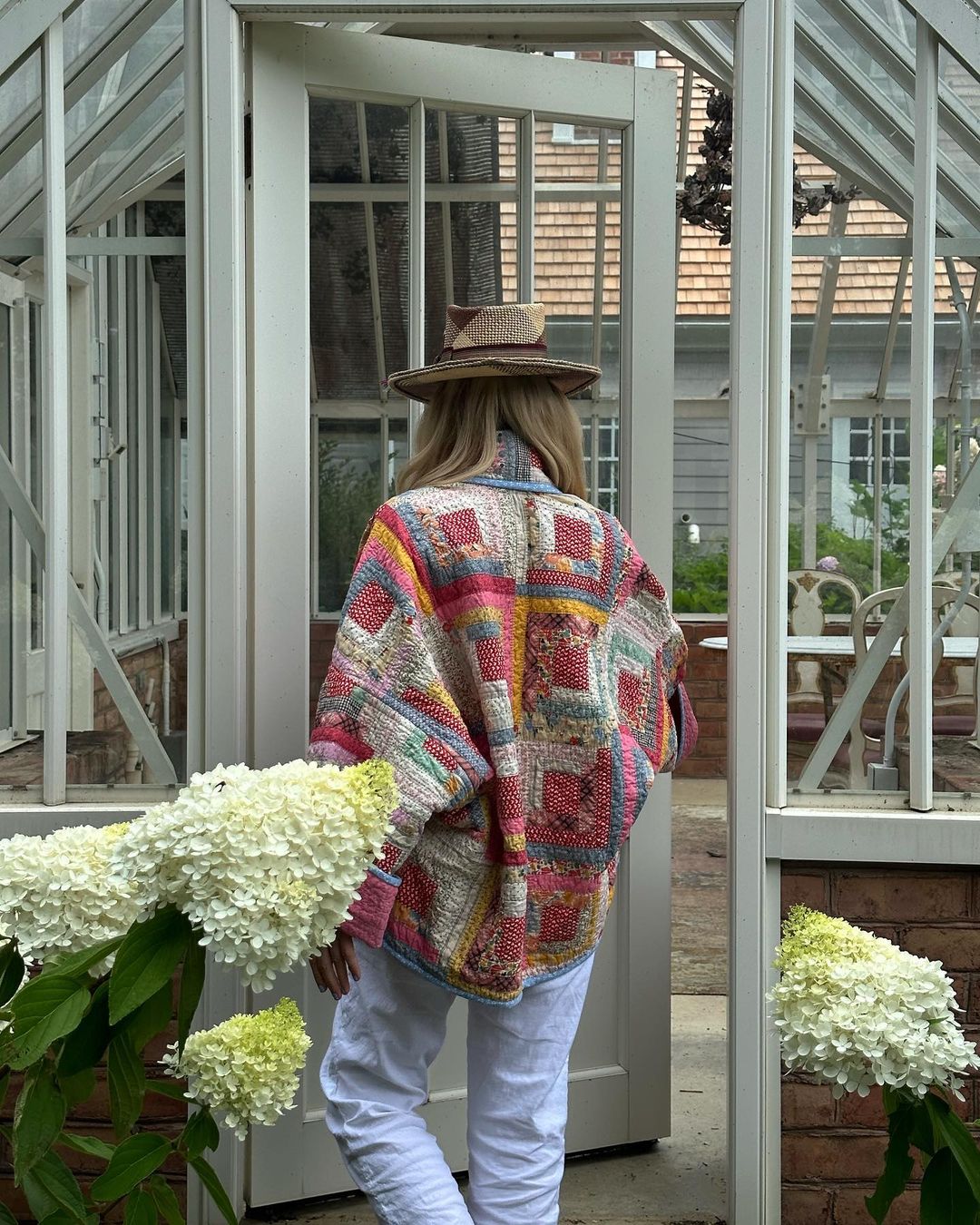 Levoire | Veste Matelassée En Patchwork Décontractée
