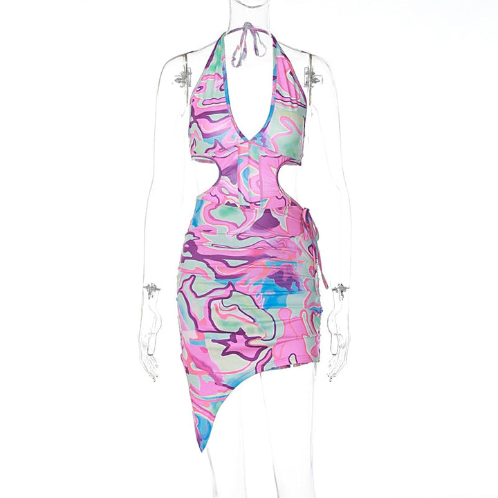 Levoire | Robe Minidress Bodycon Dos Hule Batik