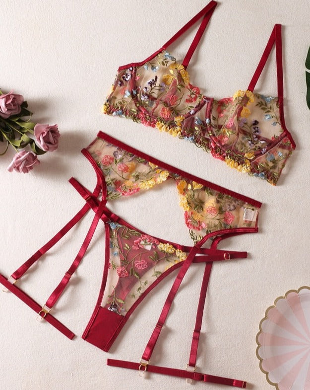 Levoire | Lingerie Dentelle 3 Pièces