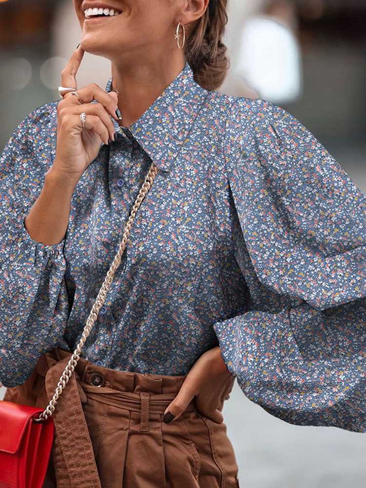 Levoire | Blouse À Imprimé Animaux Pour Femmes (Style C)Bleu