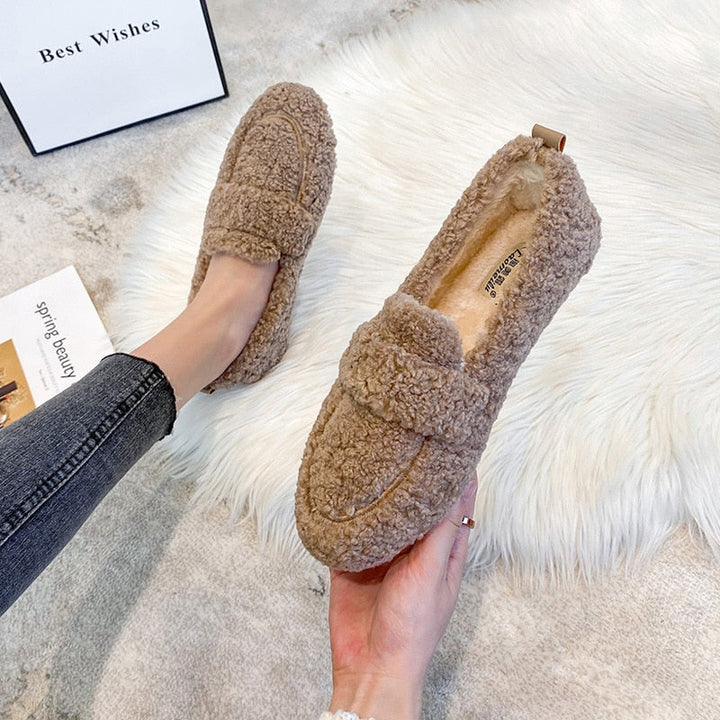 Levoire | Chaussons en polaire Kaki