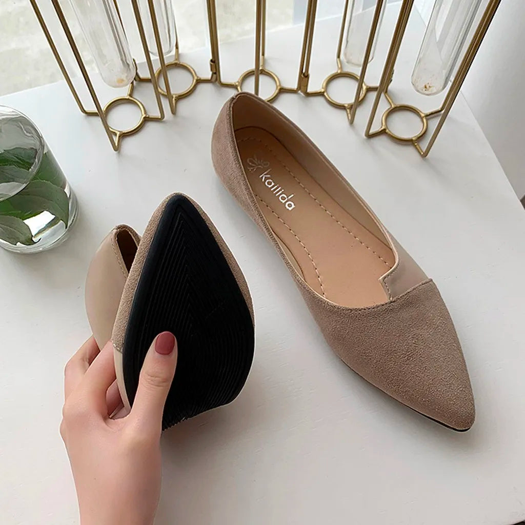 Levoire | Slip On Respirant Femmes Appartement Ballet Chaussures