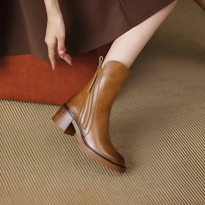 Levoire | Bottes confortables en cuir souple