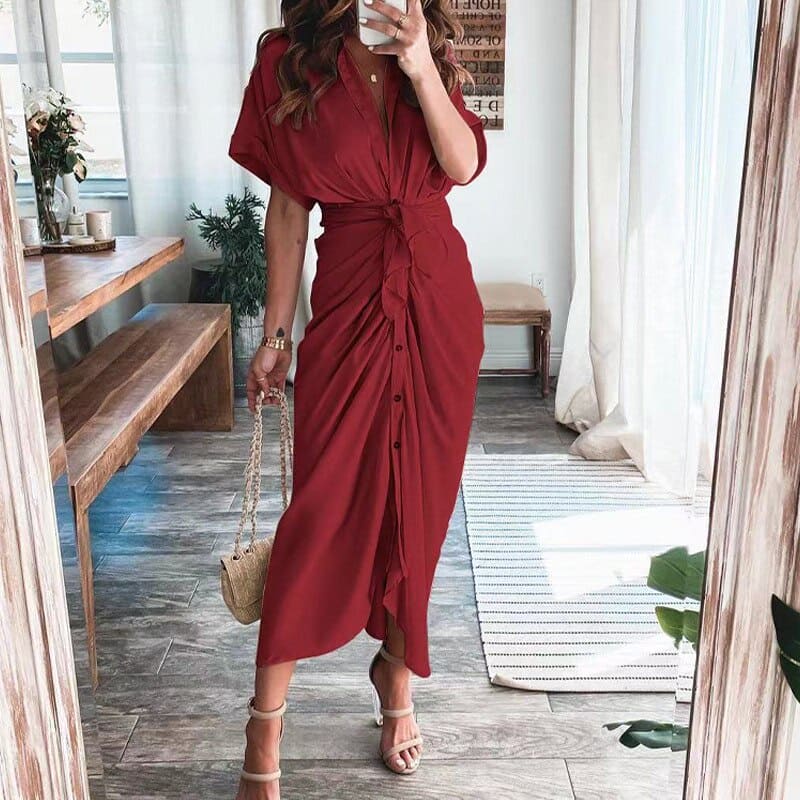 Levoire | Robe De Soirée Luxueuse Rot