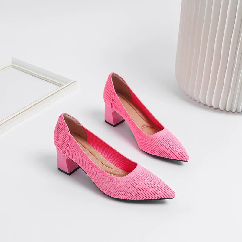 Levoire | Chaussures À Talons Colorées Luxueuses Pour Femmes Rosa