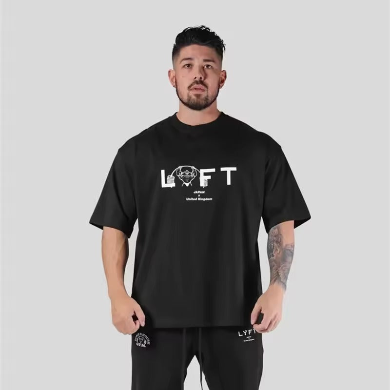 Levoire | T-Shirt De Sport Pour Hommes Respirant Et Léger Noir