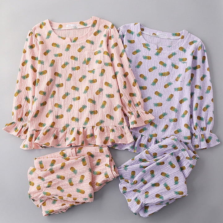 Levoire | Pajamas Légers En Crêpe De Coton