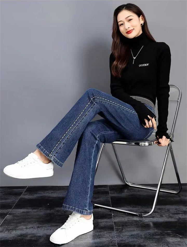Levoire | Pantalon Vintage pour femmes Bleu clair