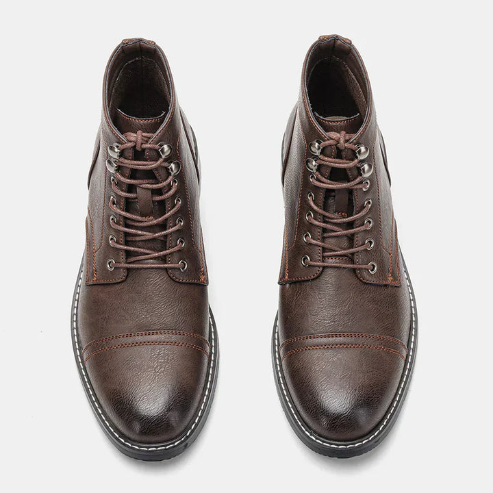Levoire | Derby Chaussures de récolte de raisin à tige pointue