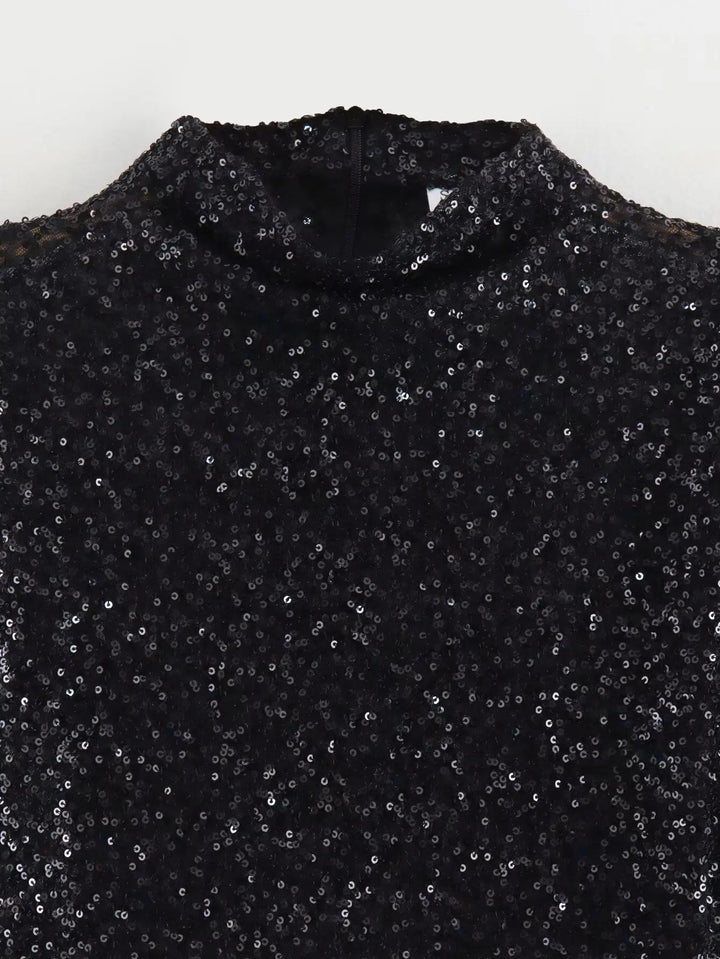Levoire | Robe Mini Décolleté Éblouissant Outfit De Fête