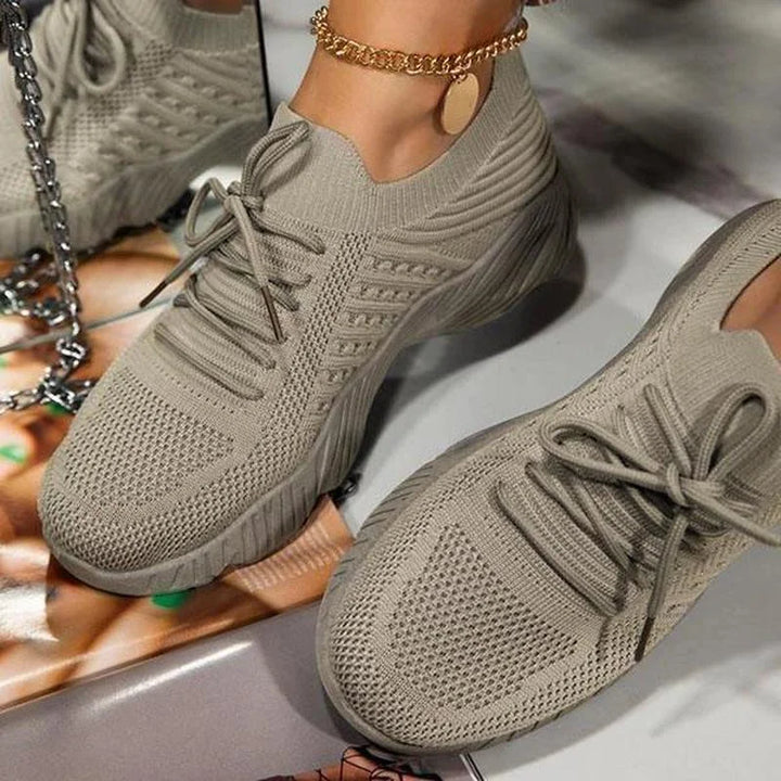 Levoire | Baskets En Mesh Légères Et Respirantes Pour Femmes Khaki