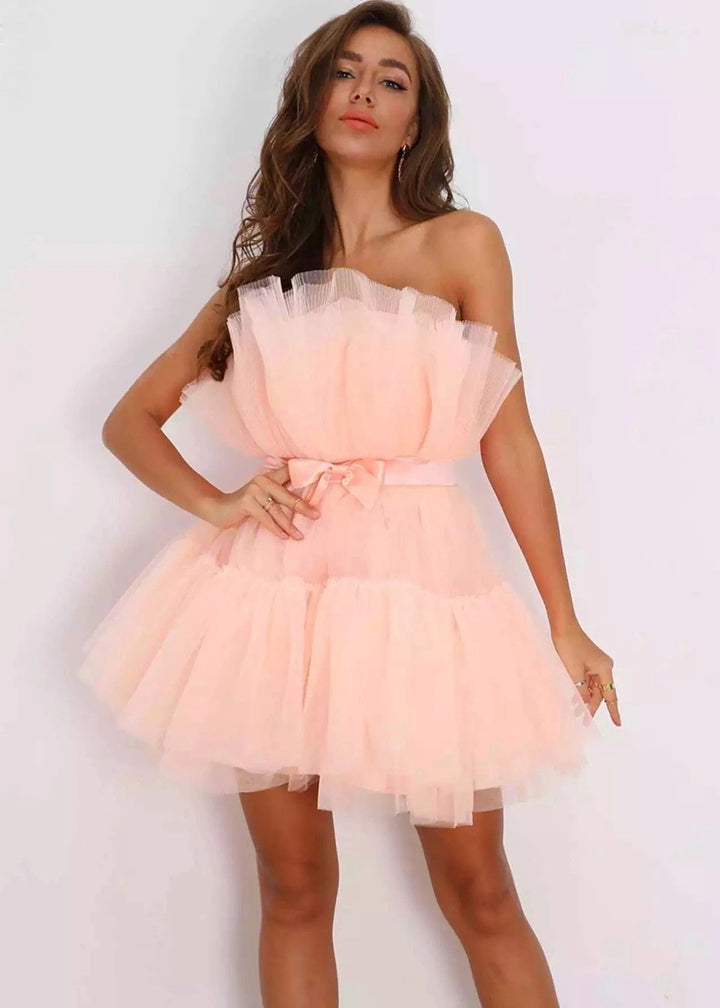 Levoire | Robe Sexy Sans Manches Pour Un Look Féminin Et Séduisant Rosa