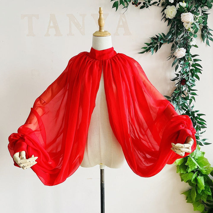 Levoire | Col Montant Avec Boutons Rot Taille unique