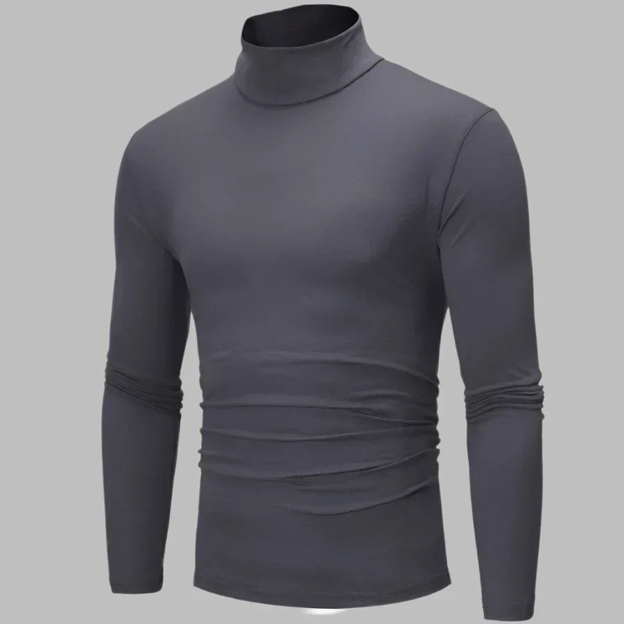 Levoire | Pull Mince Élégant Pour Homme Gris foncé