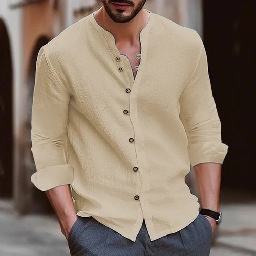 Levoire | Chemise Pour Hommes Moderne Et Confortable À Manches Longues